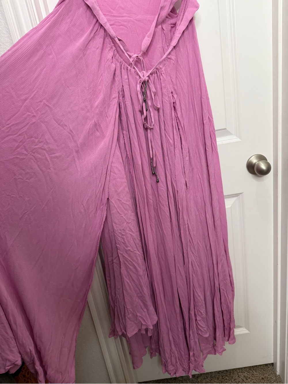 Free People Lille Maxi Dress Size Large Pink Purple NWT!! - Picture 9 of 12
